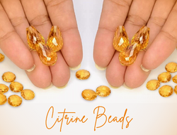 Citrine Gemstone Beads